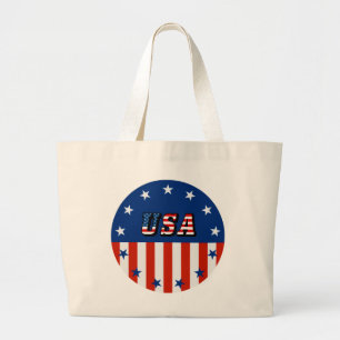 États-Unis - Drapeau américain et étoiles en sac c
