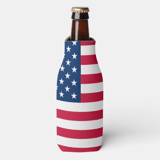 États-Unis Drapeau Glacière American Patriotic (Bottle Devant)
