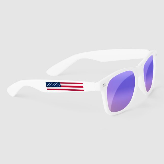 États-Unis Drapeau Lunettes de soleil American Pat (Droite)