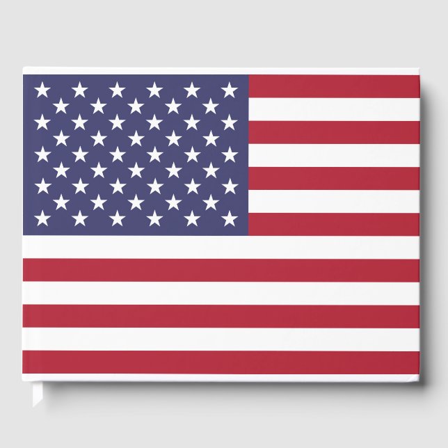 États-Unis États-Unis États-Unis Drapeau Livre d'i (Recto)