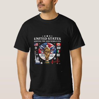 États-Unis Hôte de la Coupe du Monde 2026 T-Shirt 