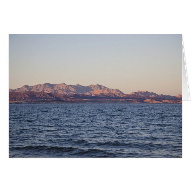 États-Unis, Nevada, lac Mead (Devant horizontal)