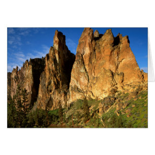États-Unis, Oregon, Falaises de granit à Smith Roc