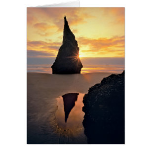 États-Unis, Oregon. Formation De Rock À Sunset