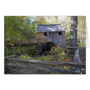 États-Unis - Tennessee. Moulin à câble dans la rég