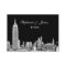 Etched NYC Skyline DIY BG Colour Place Cards #2