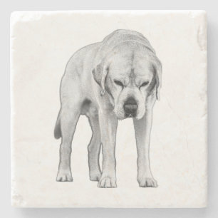 Etched Presence Stone Coaster