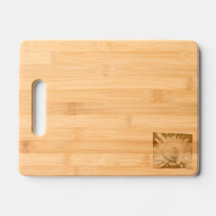 Etched Wooden Cutting Board