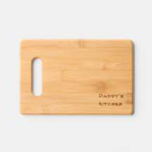Etched Wooden Cutting Board