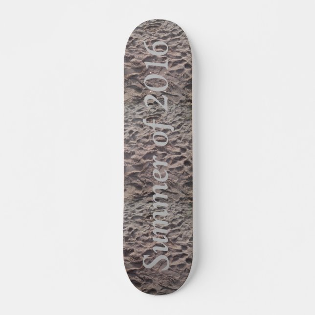 Été 2016 Sandy Beach Skateboard (Devant)