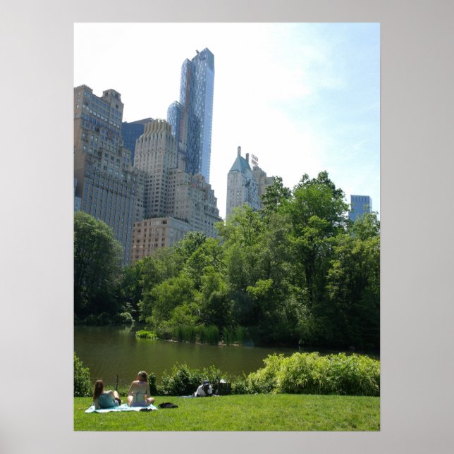 Été à Central Park - New York City - Poster (Devant)