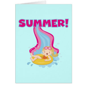 Été blond de fille