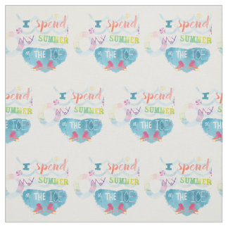 Été de tissu de patinage artistique