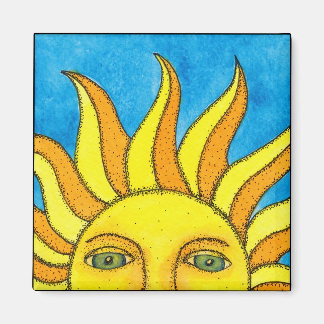 Été Sun Magnet (Devant)