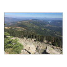 Été sur le mont Spokane Washington Art acrylique