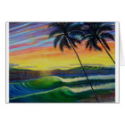 été-temps-coucher du soleil-ouest-mau