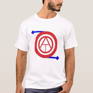 Éteins Sur Un T-Shirt Blanc Tangent