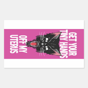 Éteins tes minuscules mains de mon autocollant Ute