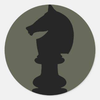 Étendue Sticker Casquette, pièce d'échecs Chevalie