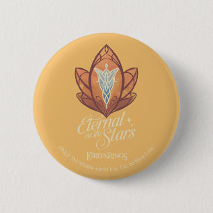 Eternal as the Stars Evenstar Graphic 2 Inch Round Button