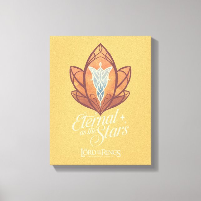Eternal as the Stars Evenstar Graphic Canvas Print (Front)
