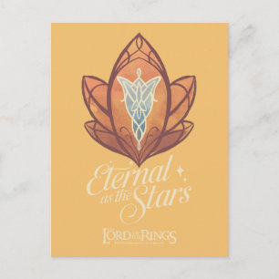 Eternal as the Stars Evenstar Graphic Postcard