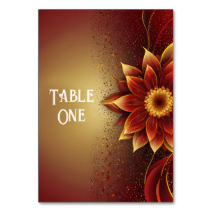 Eternal Bloom: A Timeless Celebration of Love Table Number