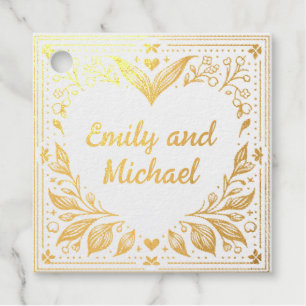 Eternal Blooms Favour Tags