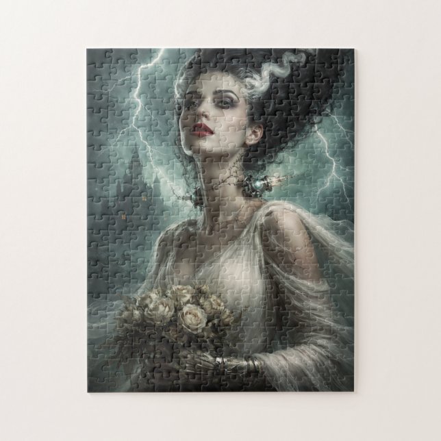Eternal Bride: Lightning-Born Beauty Jigsaw Puzzle (Vertical)