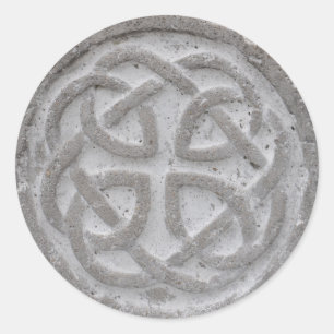 Eternal Celtic Knot Stone Envelope Seal