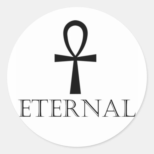 Eternal Classic Round Sticker (Front)