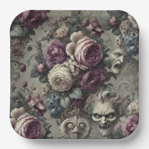 Eternal Conflicts – Gothic Victorian Paper Plate