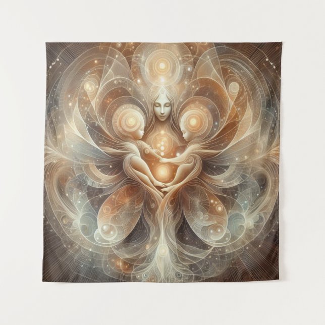 Eternal Connection  Tapestry (Front)