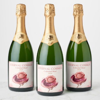 Eternal Cosmos Sparkling Wine Label