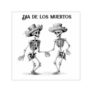 Eternal Dance Dia de los Muertos Calaveras Self-inking Stamp