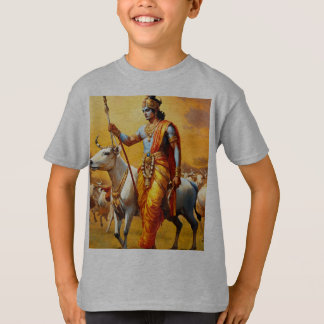 Eternal Divine: The Infinite Grace of Lord Krishna T-Shirt