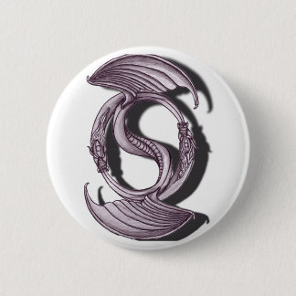 Eternal Dragon 2 Inch Round Button
