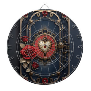 Eternal Elegance – Clockwork Heart Dartboard