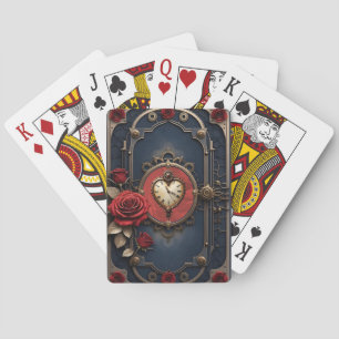 Eternal Elegance – Clockwork Heart Playing Cards