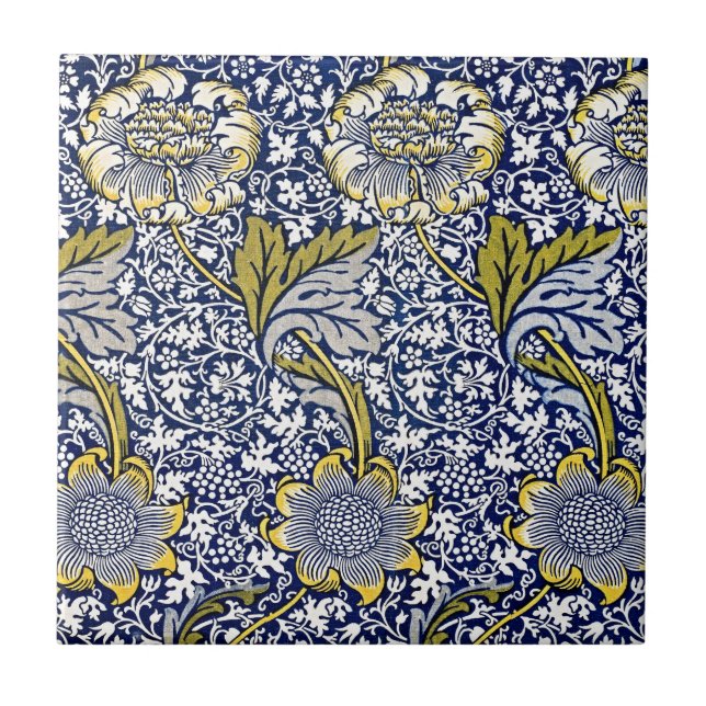 Eternal Elegance: William Morris's Kennet Tile (Front)