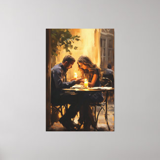 Eternal Embrace" Canvas Print