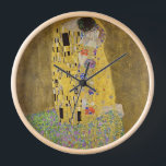 Eternal Embrace - Gustav Klimt's The Kiss Clock<br><div class="desc">Let love's golden glow adorn your space with our Gustav Klimt "The Kiss" clock! This unique, art-inspired timepiece captures timeless romance in Klimt’s iconic embrace, blending dreamy details with functional elegance. Elevate any room’s atmosphere with this captivating piece. Perfect for art lovers, romantics, and those who crave beauty in every...</div>