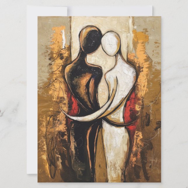 Eternal Embrace Holiday Card (Front)