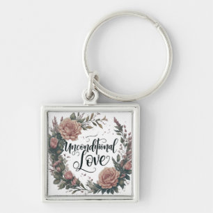 Eternal Embrace: Unconditional Love Keychain