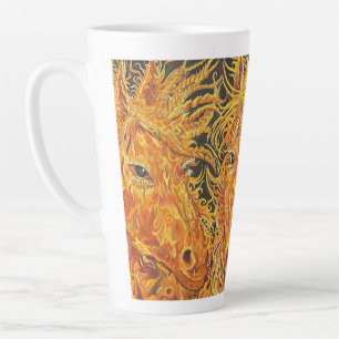 Eternal Equilibrium-Horses-Twin Flames Latte Mug