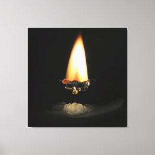 Eternal Flame Canvas Print