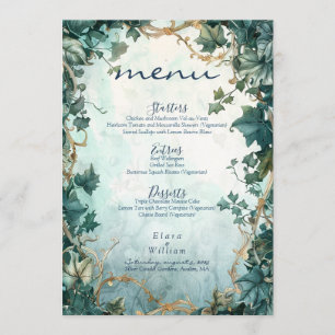 Eternal Grace Fantasy Wedding Menu