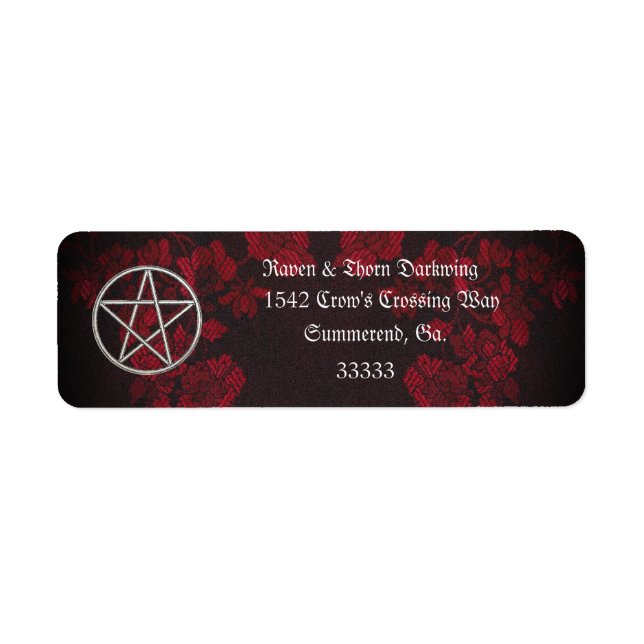 Eternal Handfasting/Wedding Pentacle Suite (Front)