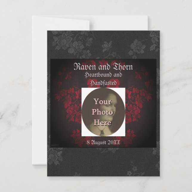 Eternal Handfasting/Wedding Suite Invitation (Front)