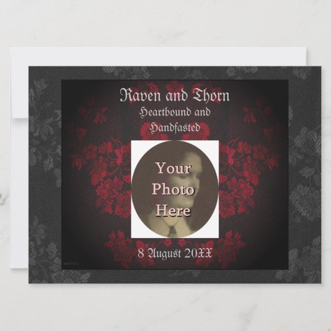 Eternal Handfasting/Wedding Suite Invitation (Front)